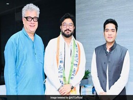 Babul Supriyo, Till Recently A Union Minister, Joins Team Mamata Babul Supriyo, Till Recently A Union Minister, Joins Team Mamata