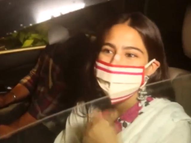 Sara Ali  Khan's Mask Factor