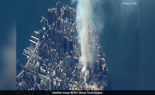 Stirring Satellite Images Show Devastating 9/11 Scenes From 20 Years Ago