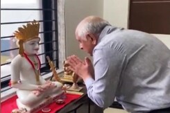 Bhupendra Patel Offers Prayers Ahead Of Oath-Taking As Gujarat Chief Minister Bhupendra Patel Offers Prayers Ahead Of Oath-Taking As Gujarat Chief Minister