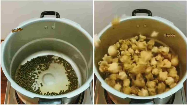 आज क्या बनाऊं: मक्के को भूल जाओ, अपना प्रोटीन इनटेक बढ़ाओ, 5 मिनट में बनाओ मूंग दाल पॉपकॉर्न | 5 Minutes Moong Daal Popcorn Recipe