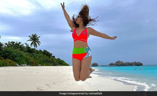 When Rubina Dilaik Is On Vacation, Expect Full-On "Craziness." See Pics From Maldives