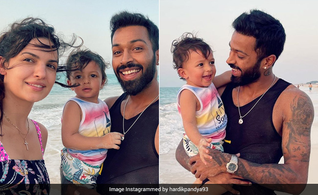 Hardik Pandya, Natasa Stankovic and Agastya's Beach Day In Abu Dhabi Saw Chic Beach Style