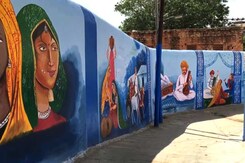 Blue Walls Of Rajasthan Get A Makeover, Showcase Cultural Pride Blue Walls Of Rajasthan Get A Makeover, Showcase Cultural Pride