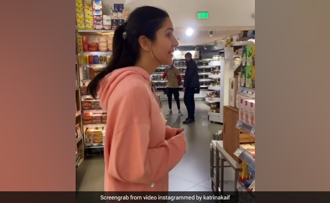 Just A Video Of "Unusually Excited" Katrina Kaif In A Supermarket