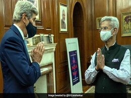 US Climate Envoy John Kerry, On 2-Day India Visit, Meets S Jaishankar US Climate Envoy John Kerry, On 2-Day India Visit, Meets S Jaishankar