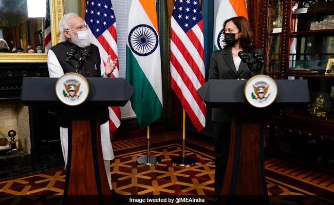 "Gratitude For Help In Covid 2nd Wave": PM After Kamala Harris Meet