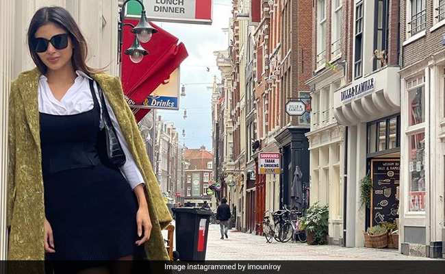 Mouni Roy, "High On Life", Takes Over Amsterdam Streets