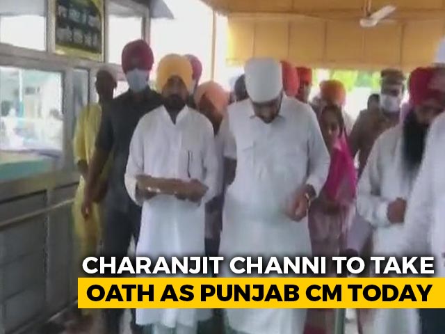 Charanjit Singh Channi Is New Punjab Chief Minister, Oath Today