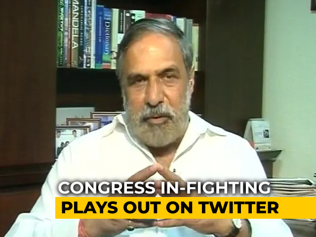 Amid Punjab Crisis, Congress In-Fighting Plays Out On Twitter