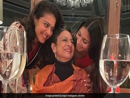 From Tanuja's Birthday Festivities With Kajol And Tanishaa From Tanuja's Birthday Festivities With Kajol And Tanishaa