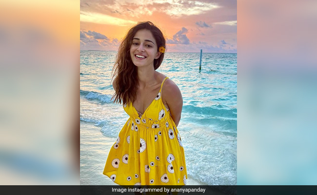 When Ananya Panday "Chased" A Sunset ("And Caught It") In The Maldives