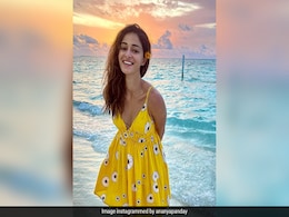 When Ananya Panday "Chased" A Sunset ("And Caught It") In The Maldives When Ananya Panday "Chased" A Sunset ("And Caught It") In The Maldives