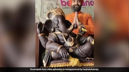 Ludhiana-Based Baker Makes Ganesh Idol With 200 Kg Chocolate