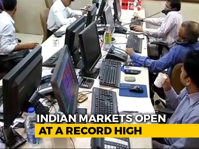 Nifty Trades Above 17,700 For First Time, Sensex Gains Over 350 Points