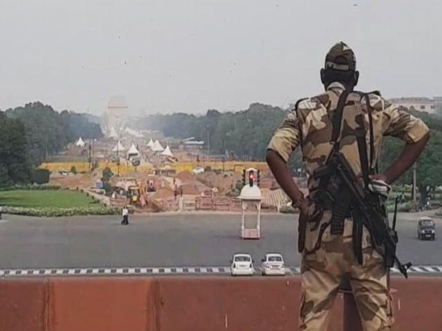 New Look For Delhi's Rajpath