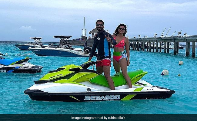 Rubina Dilaik And Abhinav Shukla Are Busy Making Memories In Maldives