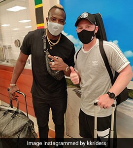 IPL 2021: KKRs Andre Russell, Sunil Narine, Tim Seifert Reach Abu Dhabi For IPL Resumption