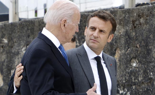 After "Friendly" Biden-Macron Call, French Envoy To Return To US
