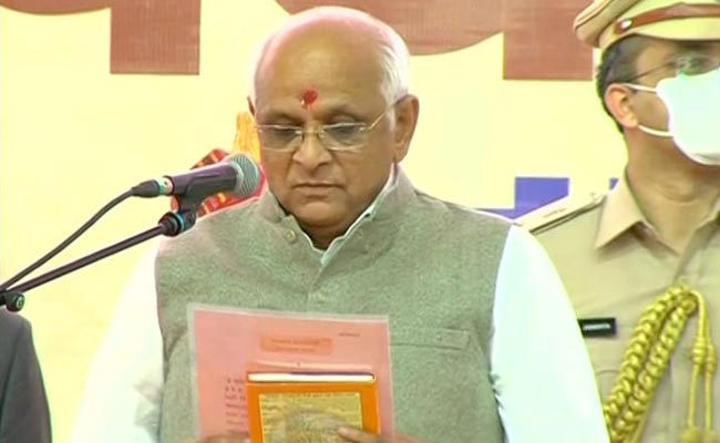 Bhupendra Patel Takes Oath As Gujarat Chief Minister, Amit Shah Present