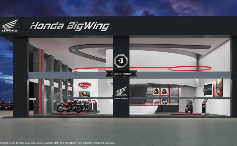 Honda Motorcycle And Scooter India Launches Virtual Showroom For Its BigWing Models