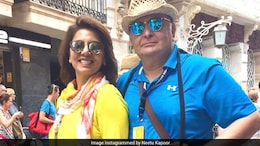 Neetu Kapoor Marks Rishi Kapoor's Birth Anniversary With Quirky 'Mutton' Cake - See Pics