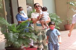 Kareena Kapoor Steps Out With Her Boys Kareena Kapoor Steps Out With Her Boys
