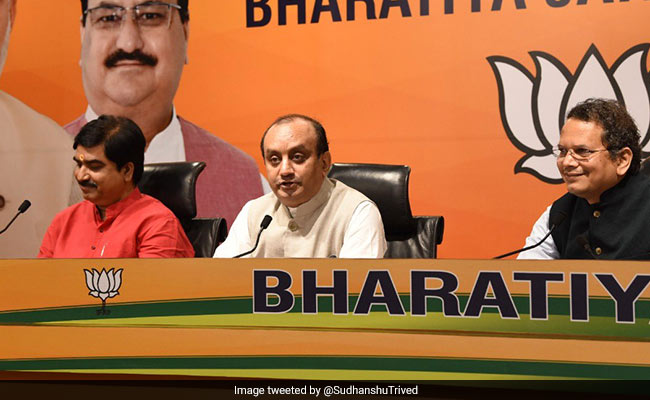 "Under Congress, India Was Partially Muslim Nation": BJP On Hindutva Row