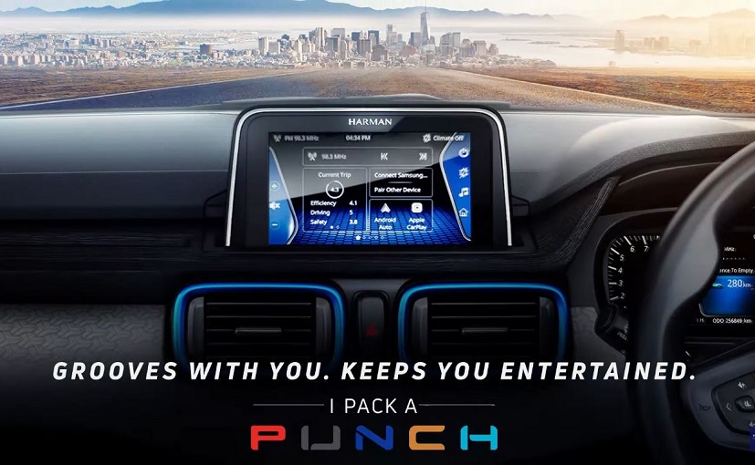 New Teaser Confirms Tata Punch Will Get Harman Infotainment System