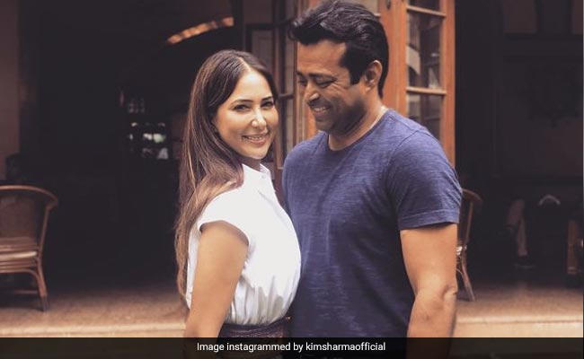 Leander Paes & Kim Sharma Are The Chicest New Couple Around Town With His Rs 2.7 Lakh Bag On The Side
