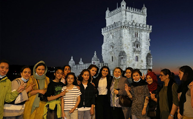 "I Am Free": Afghan Girls' Soccer Squad Finds New Home In Portugal