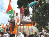 Video : Aam Aadmi Party Takes Out "Tiranga Yatra" In UP's Ayodhya