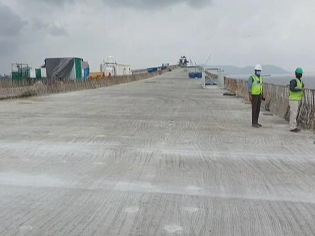 India's Longest Bridge Taking Shape In Mumbai