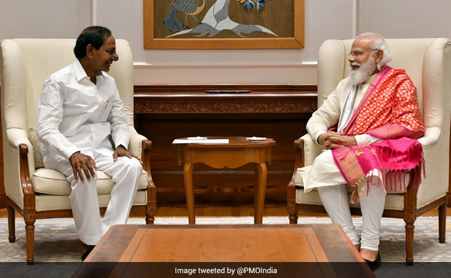 PM Claims KCR Wanted To Join NDA, His Son Hits Back: "We're Not Mad To..."