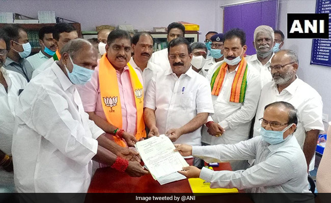 ऐतिहासिक' : पुदुच्चेरी से पहली बार BJP के राज्यसभा सांसद बनने का पार्टी ने मनाया जश्न