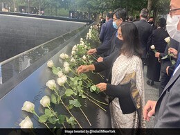 "Must Not Forget 9/11 Attacks": Indian Diplomat Pays Tribute At Memorial "Must Not Forget 9/11 Attacks": Indian Diplomat Pays Tribute At Memorial