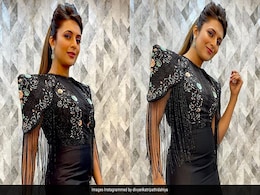 Excuse Us While We Obsess Over Divyanka Tripathi In A Black Gown With Power Shoulders Excuse Us While We Obsess Over Divyanka Tripathi In A Black Gown With Power Shoulders