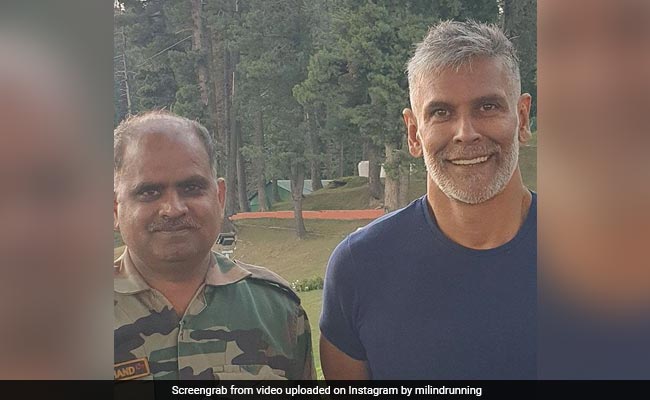 What Milind Soman Wrote After Getting A "Fauji Cut From Fauji Cutter" In Gulmarg
