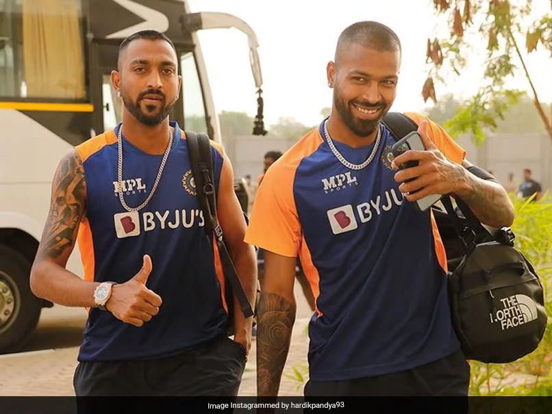 Krunal Pandya "Hopes" To Play T20 World Cup With Brother Hardik Pandya