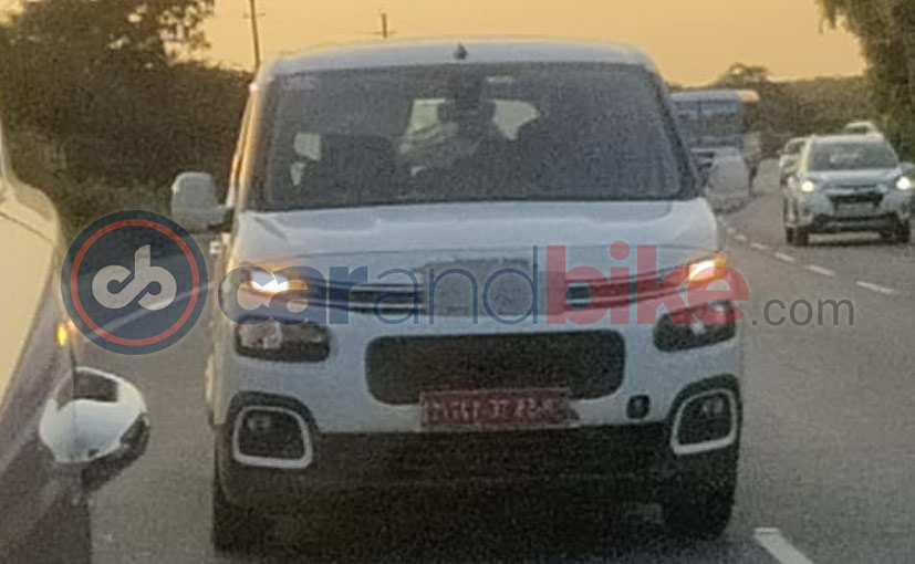 Citroen Berlingo Spotted Testing In India Again