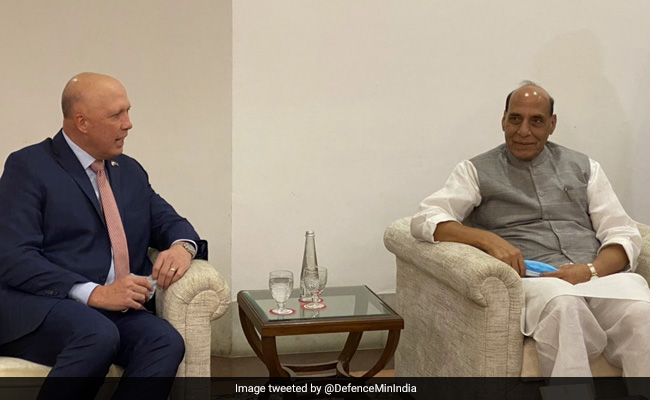 Rajnath Singh Holds Bilateral Talks With Australian Defence Minister