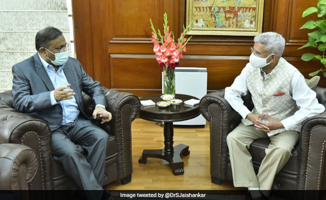Foreign Minister S Jaishankar Meets Bangladesh I&B Minister