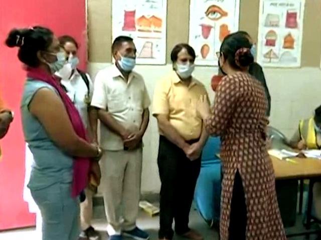 Delhi Civic Body's Vaccination Camp On PM's Birthday