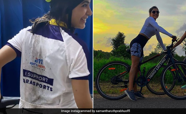Samantha Ruth Prabhu Went Cycling In The Rain With "The Best Company"