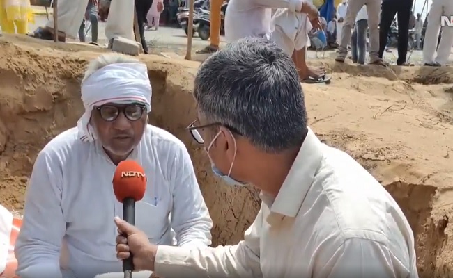 गाजियाबाद के मंडोला विहार में किसान आंदोलन का एक और मोर्चा, जमीन अधिग्रहण का कर रहे हैं विरोध