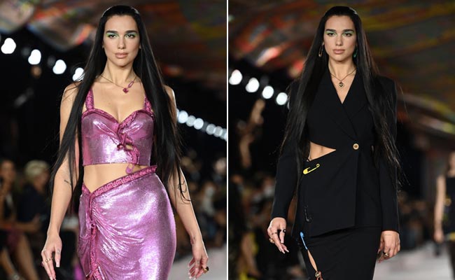 Dua Lipa Is Making 'New Rules' As A Supermodel On The Versace Catwalk