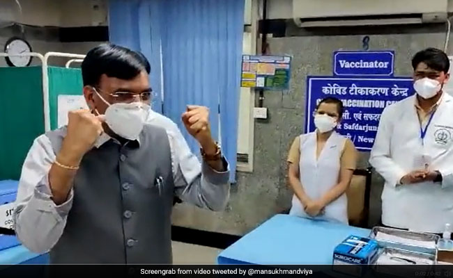 "At 99 Crores. Go For It India": Minister On 100-Crore Vaccine Milestone
