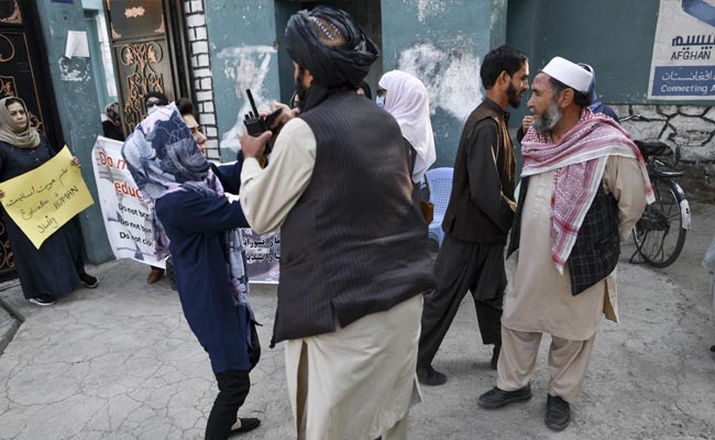 Taliban Fire Shots To Disperse Women Protesters In Kabul: Report
