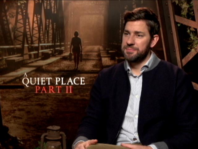 John Krasinski Talks About Directing Emily Blunt in <i>A Quiet Place 2</i>