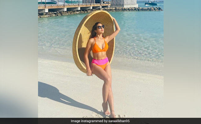 "Sunset Chaser" Sara Ali Khan Shares Breathtaking New Pics From Maldives